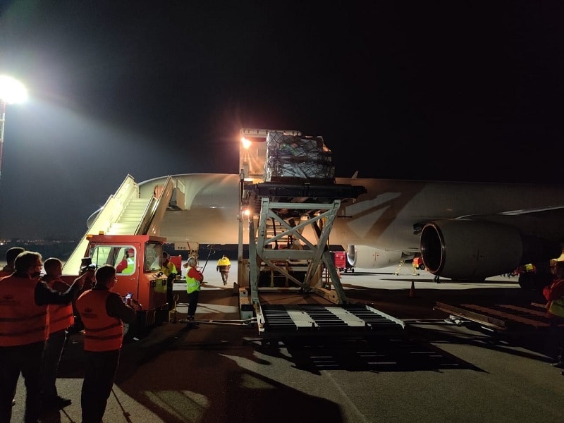 Envoi matériel médical humanitaire Arménie