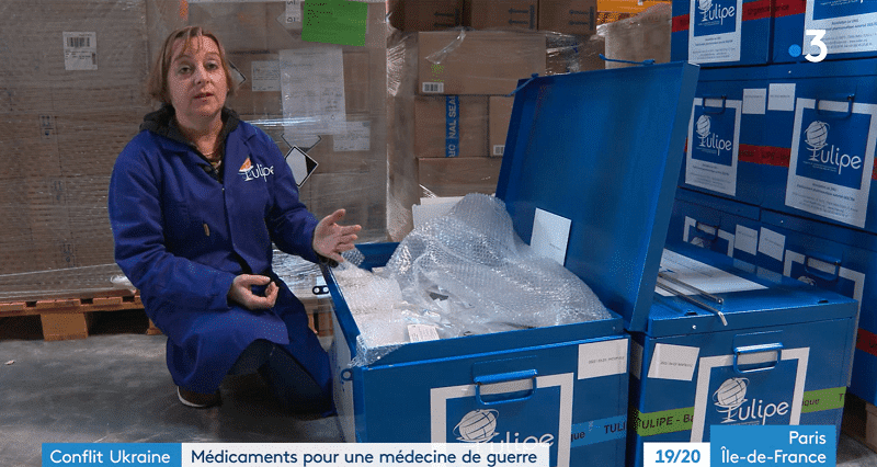 Revue de presse dons médicaments Ukraine