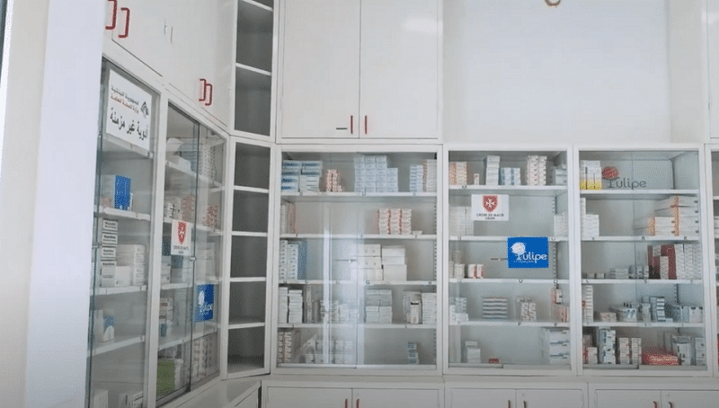 Aide humanitaire santé au Liban médicaments association Tulipe