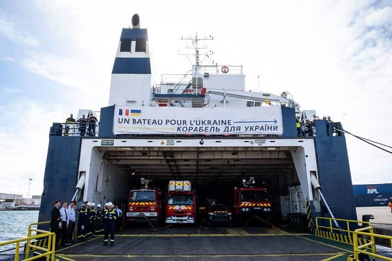 Opération ''Un bateau pour l'Ukraine''