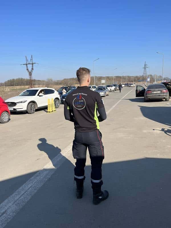 Antoine Reydellet médecin pompier en Ukraine