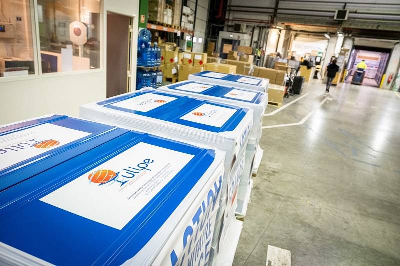 Chargement fret humanitaire Turquie