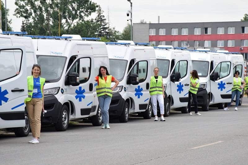 dons ambulances Ukraine